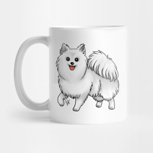 Dog - Pomeranian - White Mug